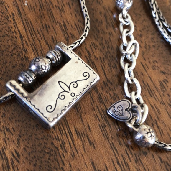 Brighton vintage bar bead slide necklace - Picture 8 of 12